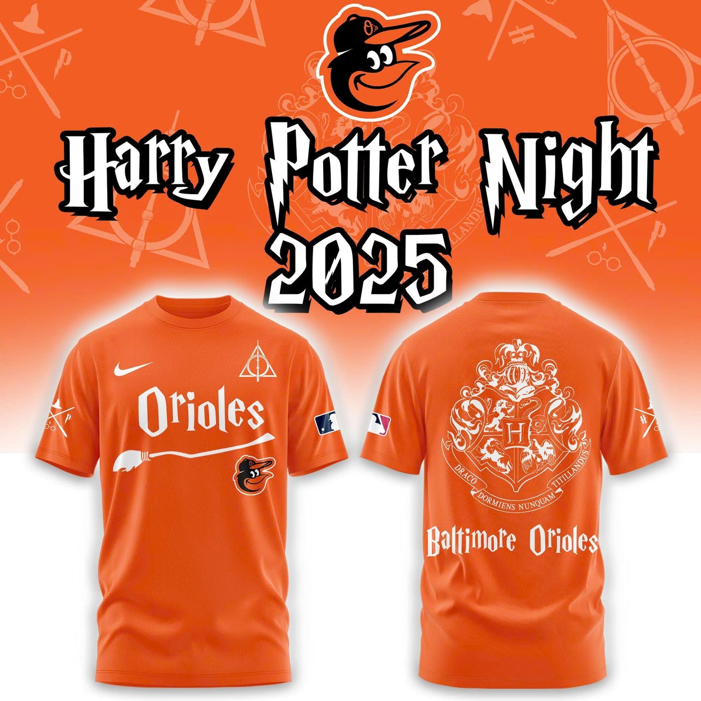 Baltimore Orioles x Harry Potter T-Shirt