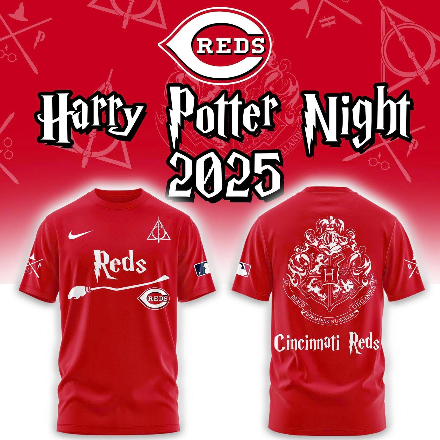 Cincinnati Reds x Harry Potter T-Shirt