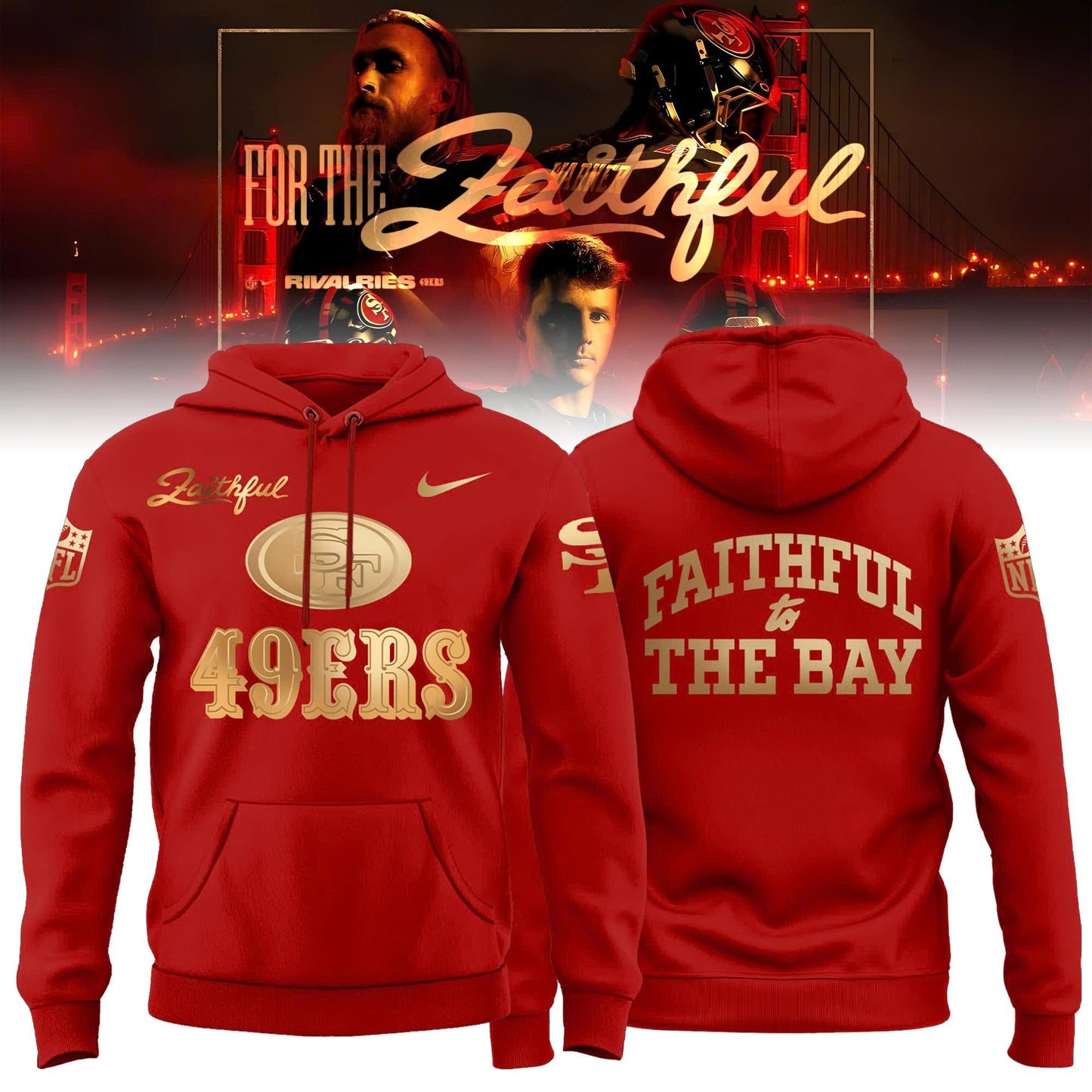 San Francisco 49ers Rivalries Collection Limited Editions Hoodie