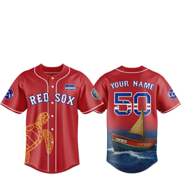 Limited Edition B.R Sox Cabo Verdean Celebration Jersey Custom Name For Fans
