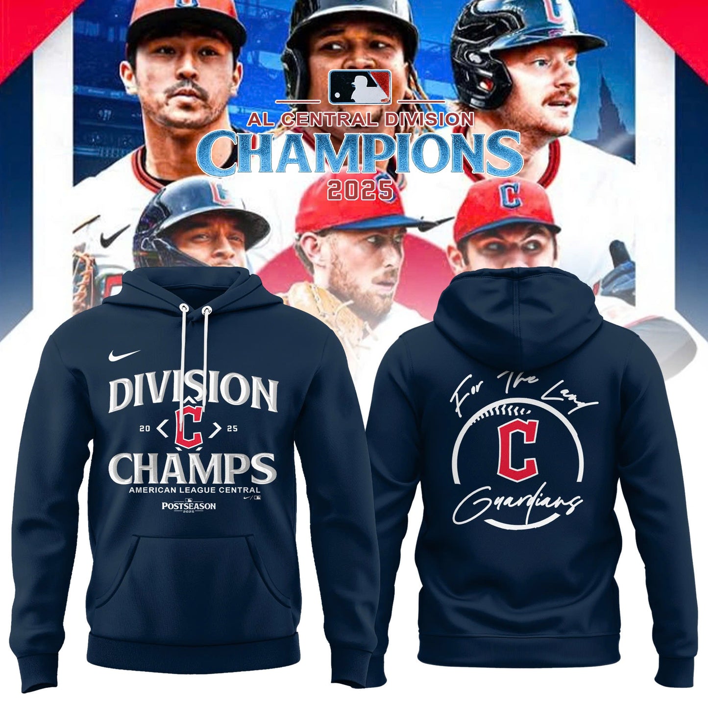 _ Cleveland Guardians 2025 Champions Tee – Celebrate the Glory