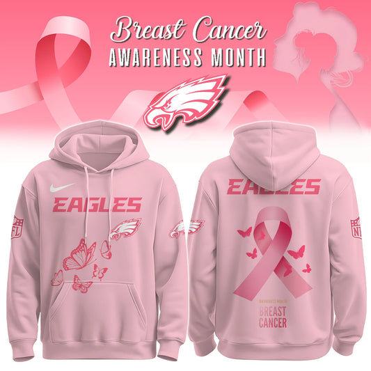 Eagles Breast Cancer Awareness Edition Hoodie
