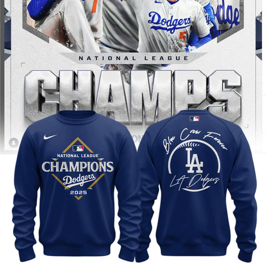 _                                          Los Angeles Dodgers x NL Champions 2025 " Blue Crew Forever "