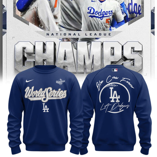 _                                         Los Angeles Dodgers x World Series 2025 " Blue Crew Forever "